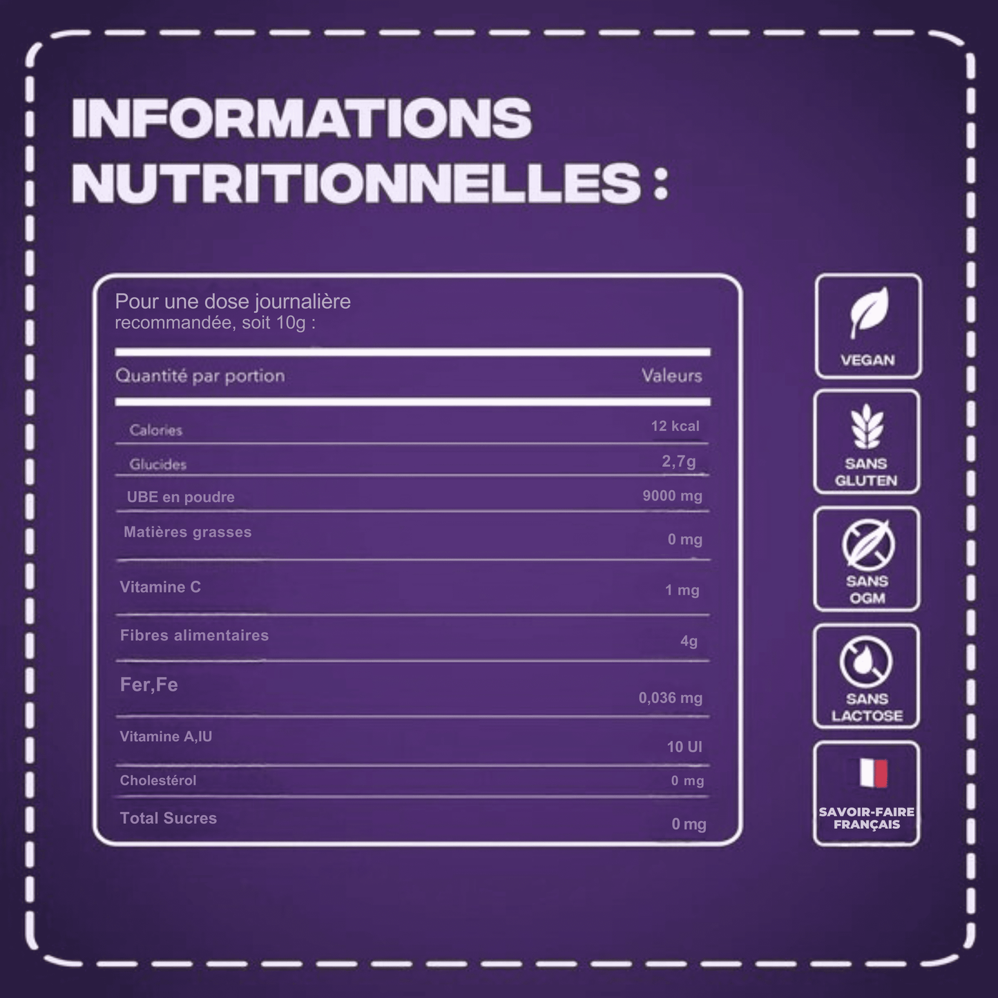 Poudre d'Ube Detox