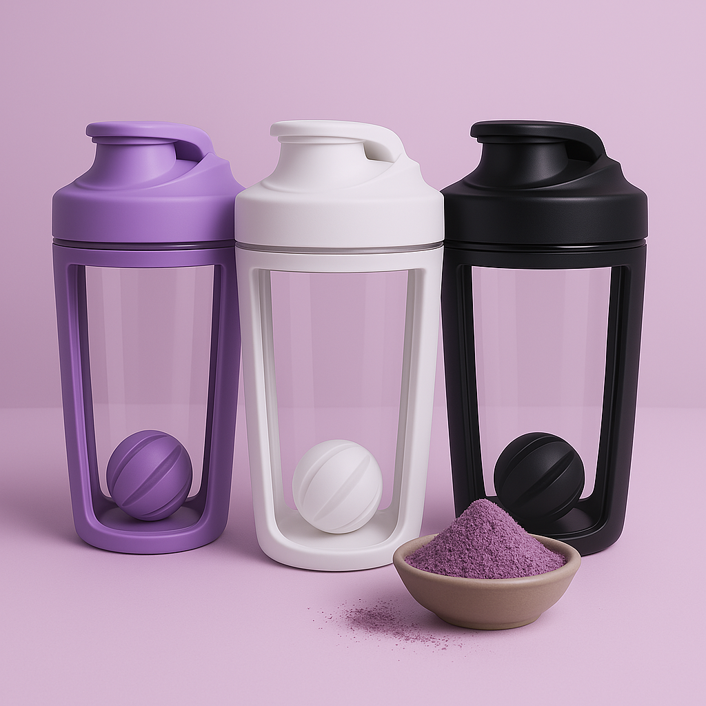 Shaker poudre d’ube