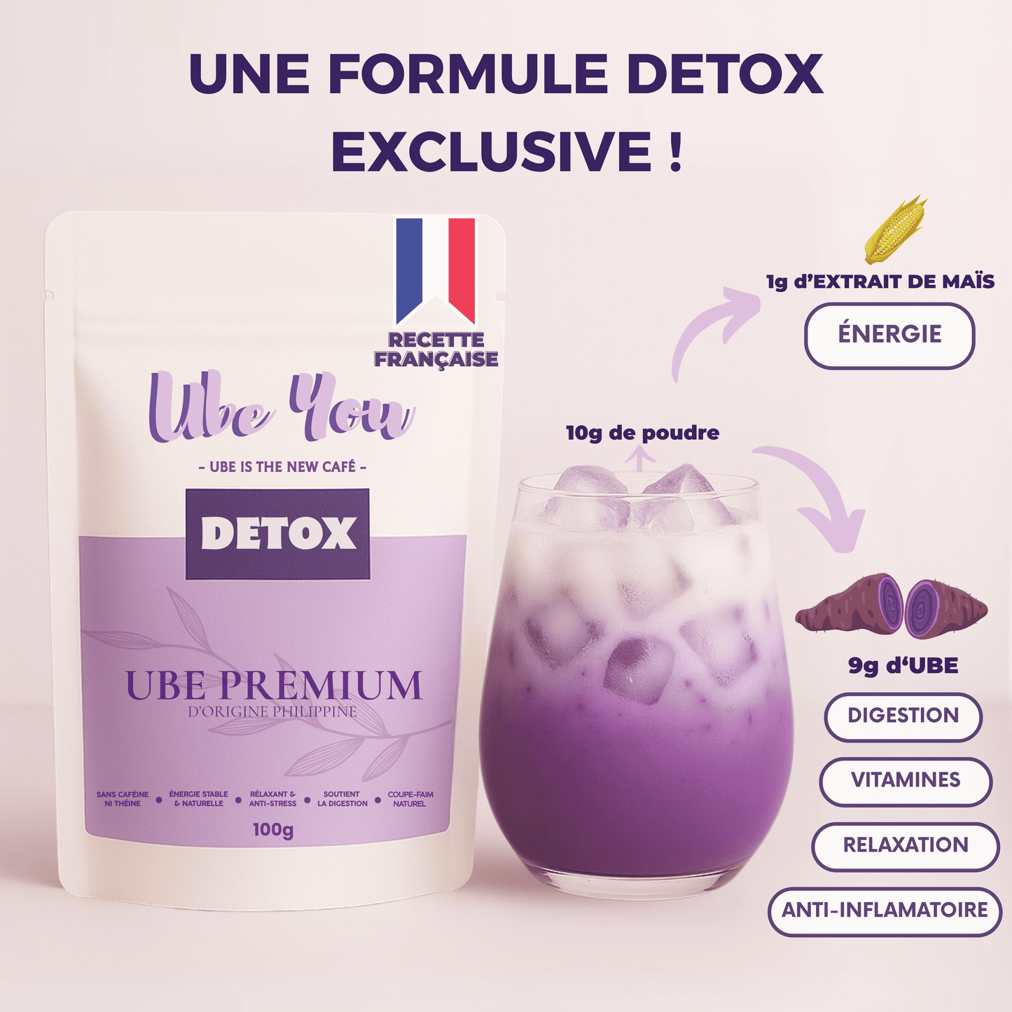 Poudre d'Ube Detox